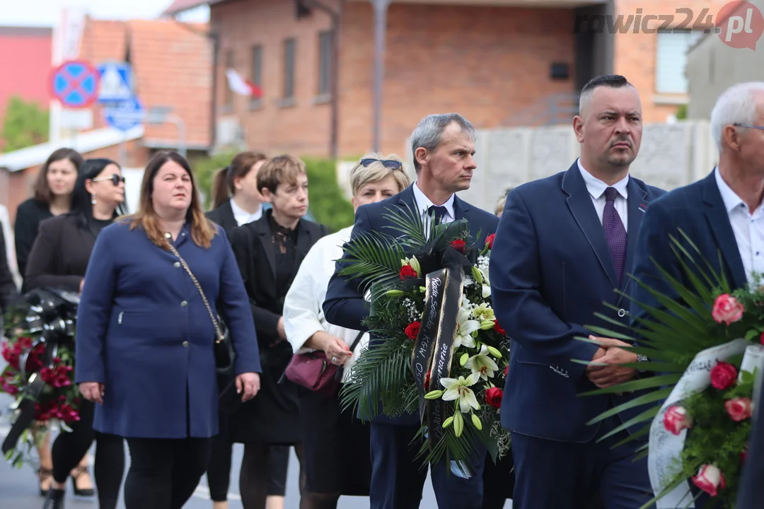 Delegacje na ceremonii pogrzebowej śp. Kazimierza Chudego