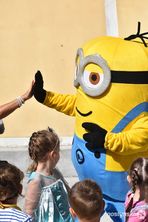 Parada Żywych Książek - Tydzień Bibliotek w gminie Krobia -