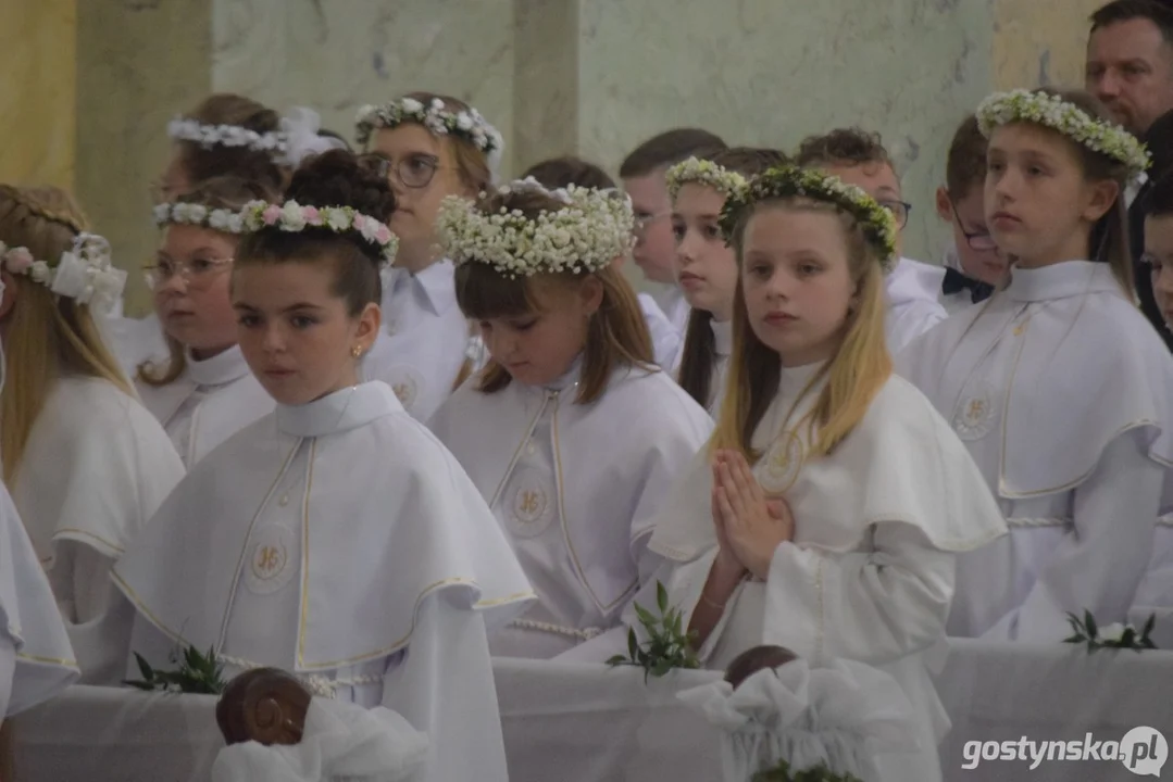 Pierwsza Komunia Św. w parafii św. Mikołaja w Krobi