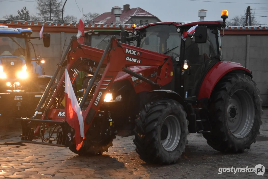 Protesty rolnicze w powiecie gostyńskim 2024