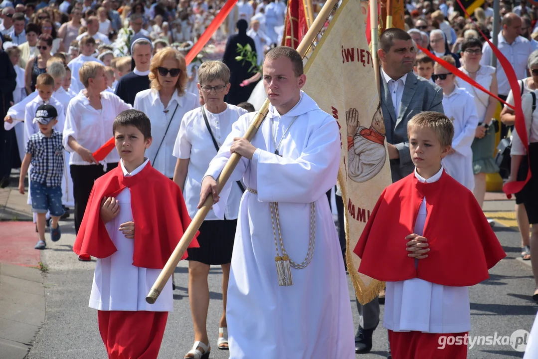 Procesja Bożego Ciała w Gostyniu 2024