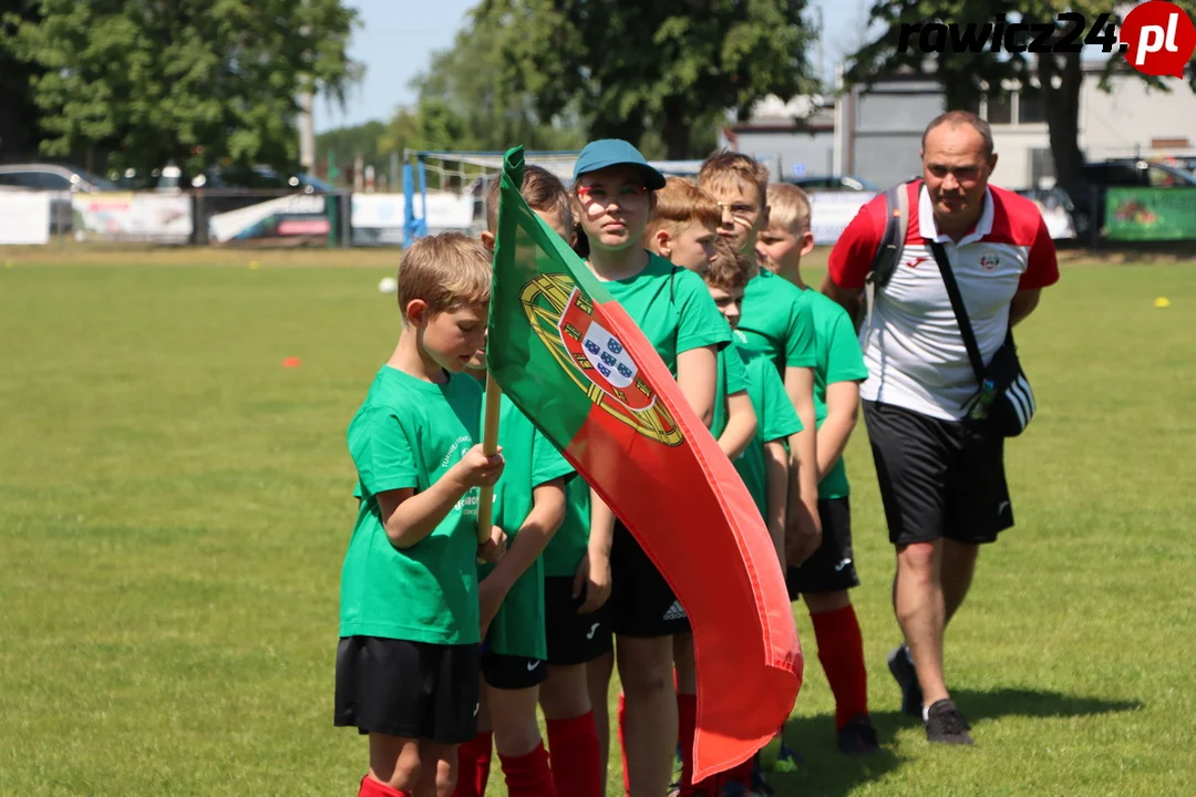 Turniej piłkarski żaków - Liga Narodów w Jutrosinie