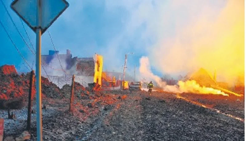 Wybuch gazociągu w Jankowie Przygodzkim. 2013 rok