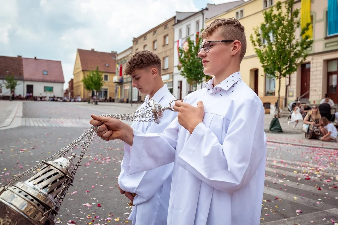 Procesja Bożego Ciała w Krobi 2024