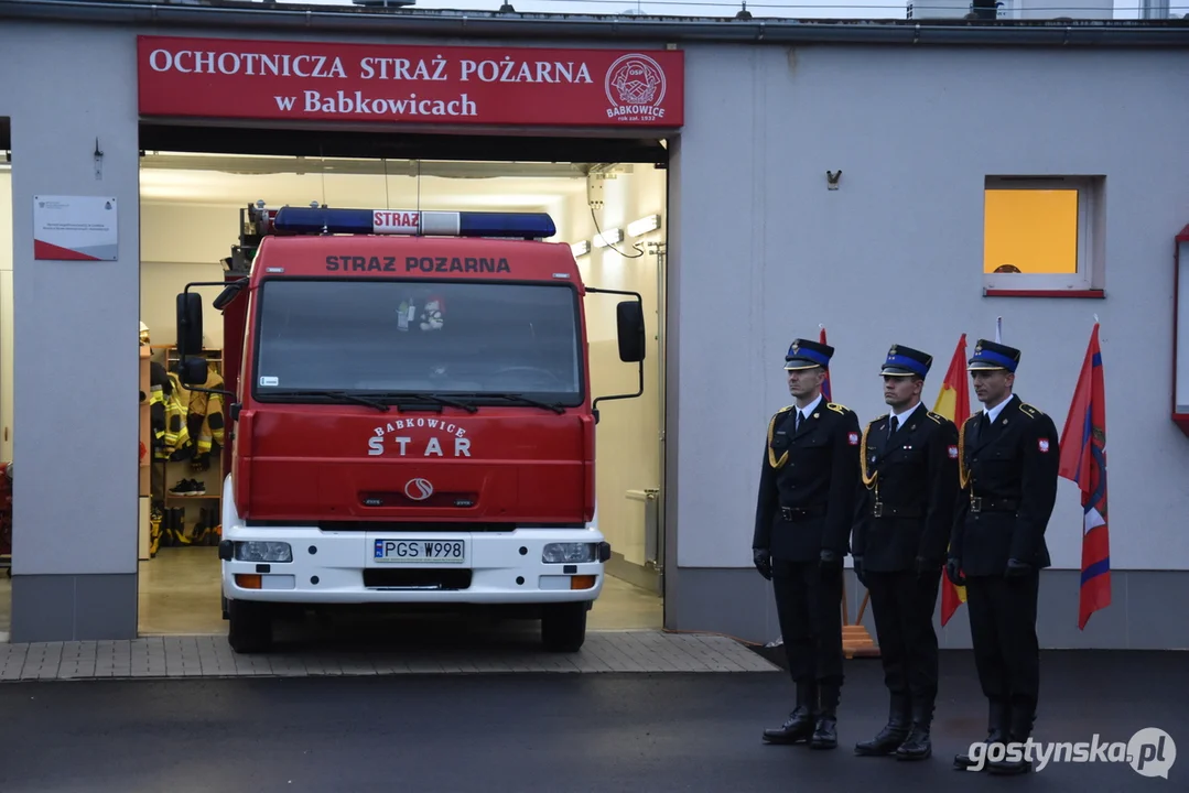 Włączenie OSP Babkowice do Krajowego Systemu Ratowniczo-Gaśniczego