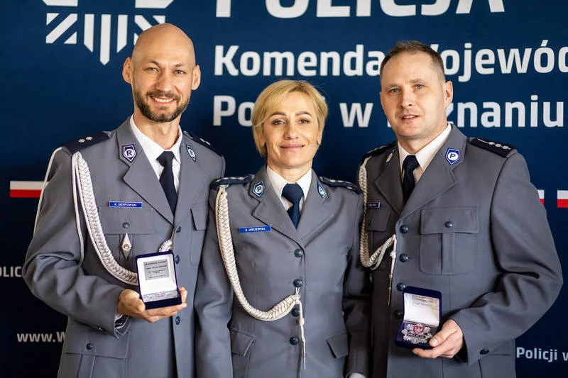 52 policjantów z Wielkopolski otrzymało "Kryształową Gwiazdę"