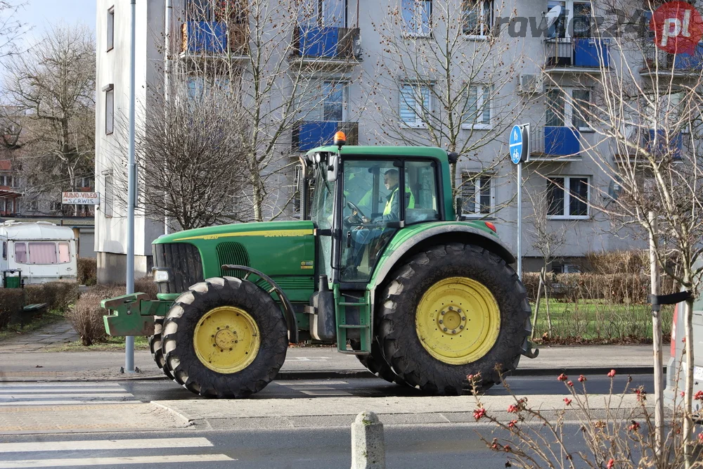 Protest rolników w Rawiczu