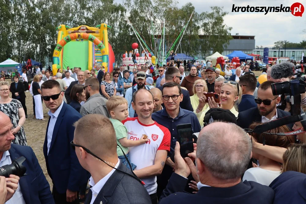 Mateusz Morawiecki w Krotoszynie. Piknik 800+