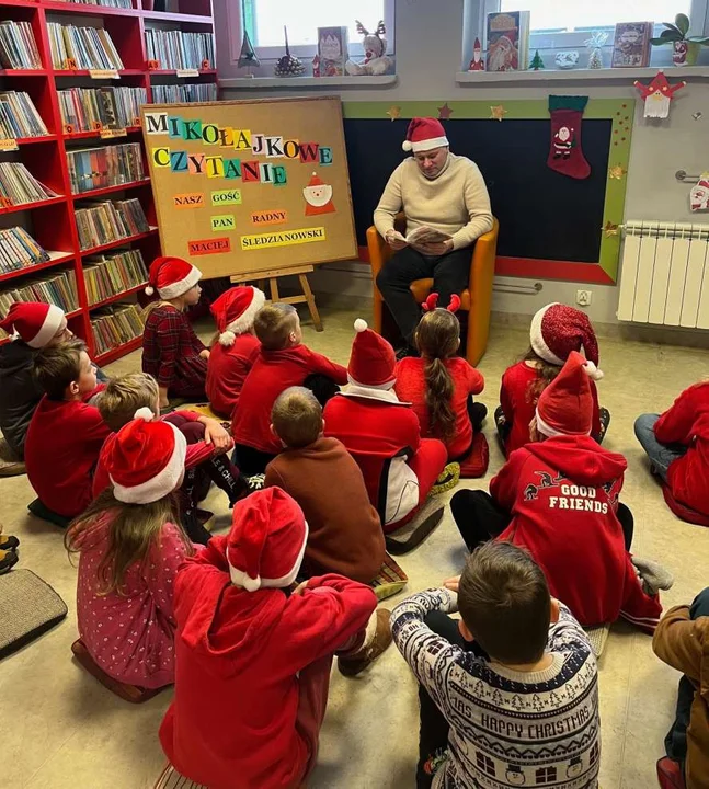 „Mikołajkowe Czytanie” w Bibliotece Publicznej Miasta i Gminy Jarocin