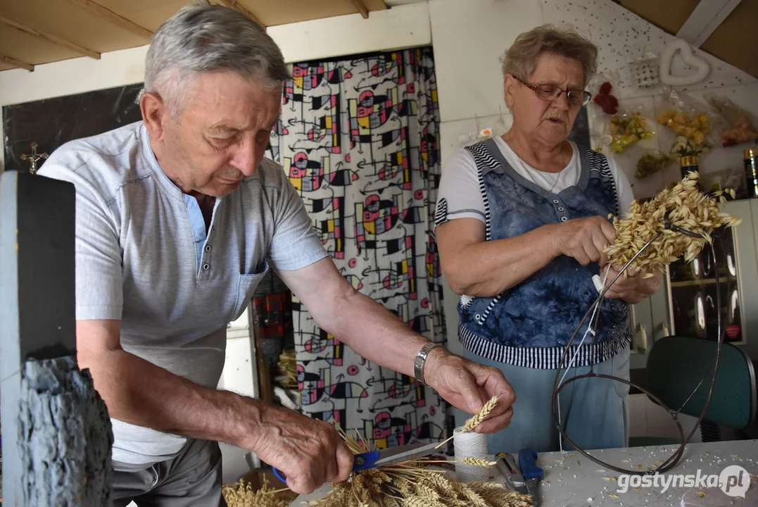 Wieńce dożynkowe Joanny Chudej z Posadowa