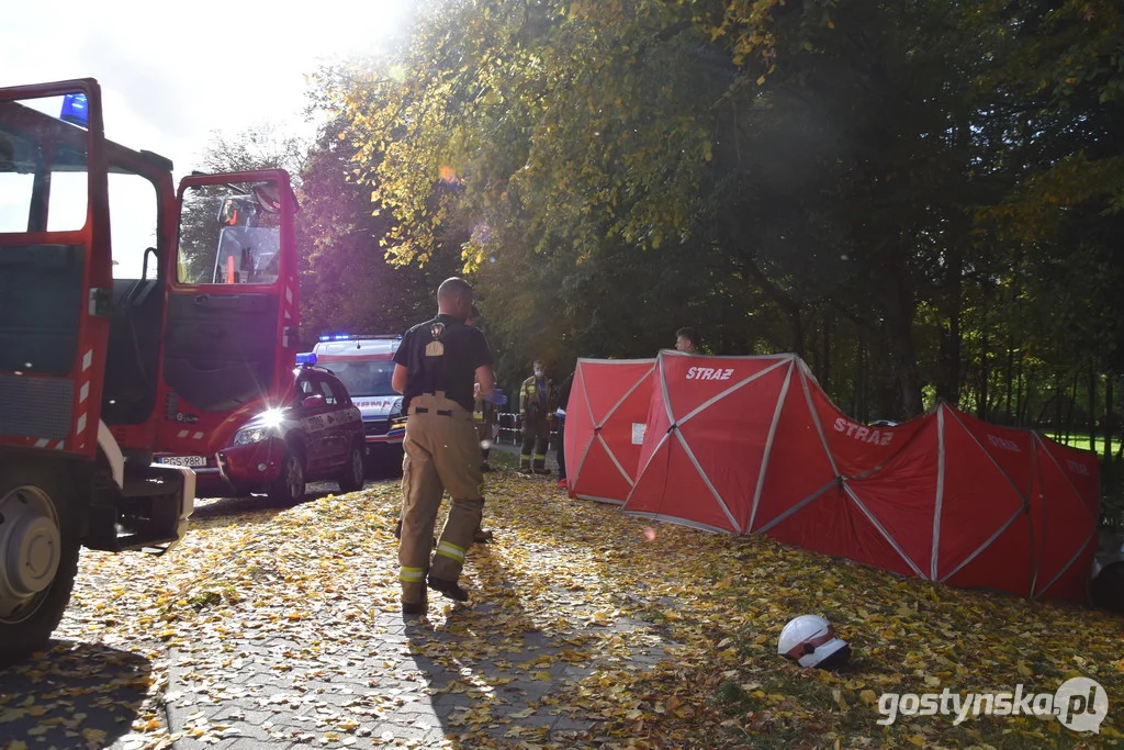 Tragiczny wypadek w Gębicach  w gm. Pępowo - 11.10.2022