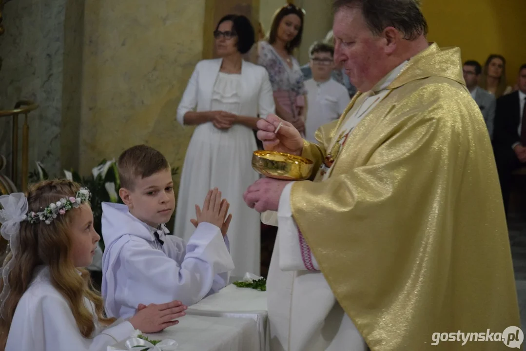 Pierwsza Komunia Św. w parafii św. Mikołaja w Krobi