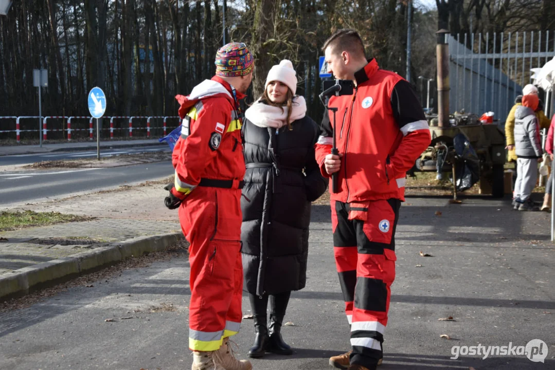 32. Finał WOŚP Gostyń - światełka do nieba w sobotę wypuścili Nieprzemakalni Gostyń