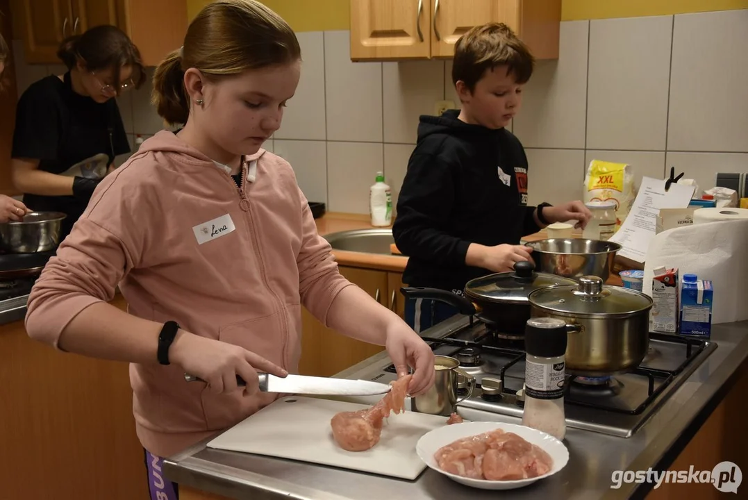 Projekt "Patelnia Nie Gryzie" uczniów gostyńskich, krobskich i leszczyńskich szkół