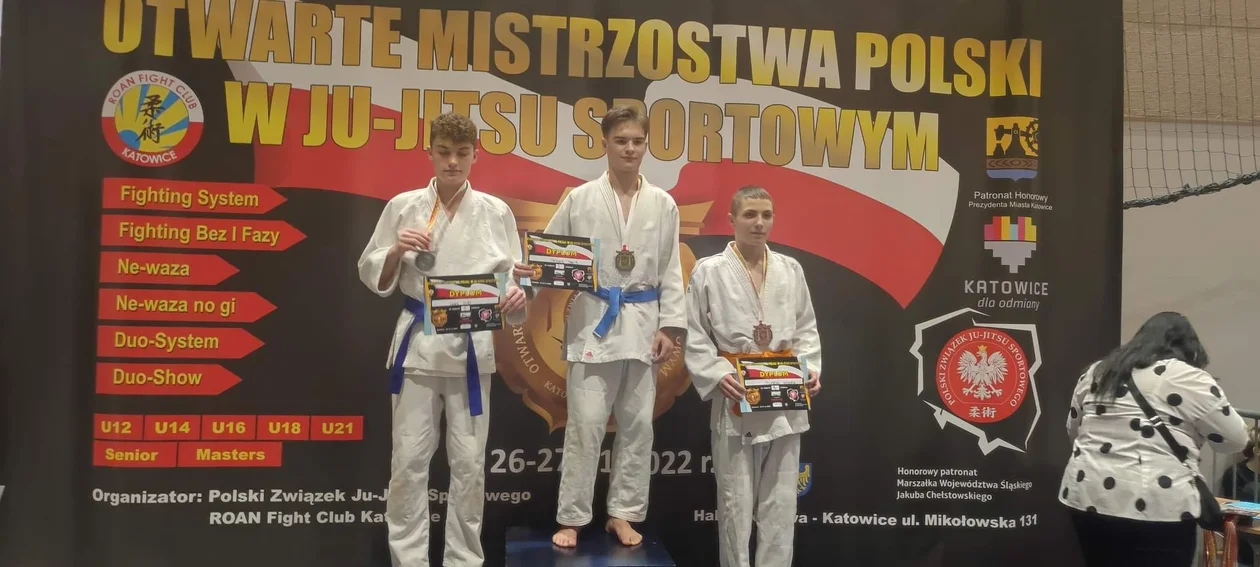 Miejskogóreczanie na Otwartych Mistrzostwach Polski w  Ju-Jitsu Sportowym
