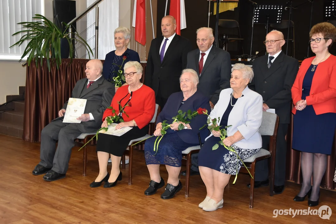 Uroczystości z okazji jubileuszu małżeństwa w Borku Wlkp.