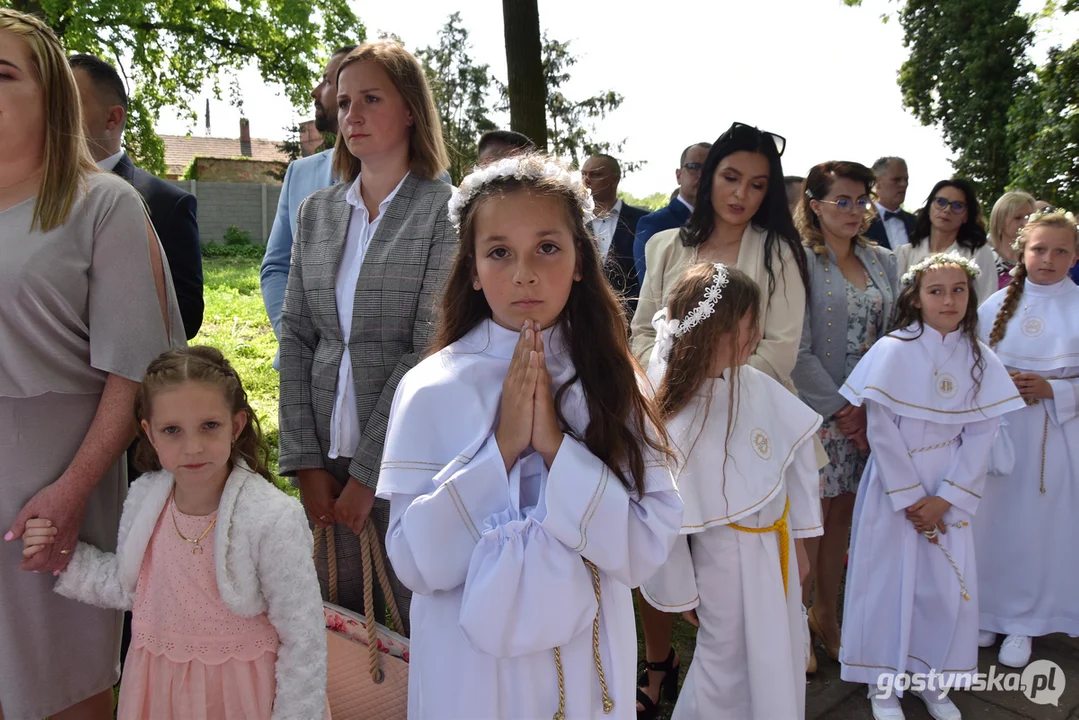 I Komunia Święta w parafii Narodzenia Najświętszej Maryi Panny w Poniecu