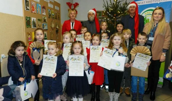 Powiat krotoszyński. Najpiękniejsze eko-kartki Bożonarodzeniowe