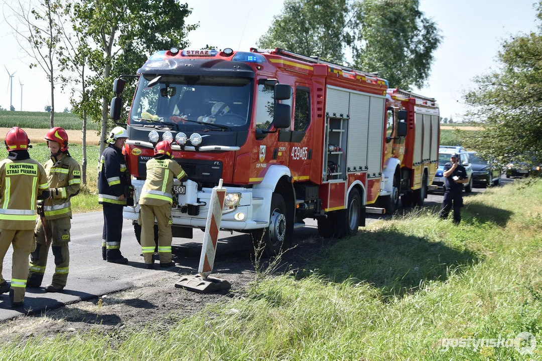 Wypadek drogowy w gminie Piaski (Szelejewo)