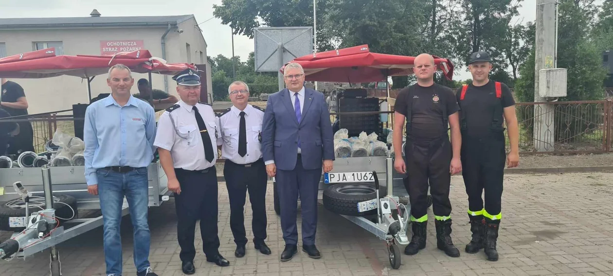 Pompa powodziowa trafiła do OSP Rusko - Zdjęcie główne