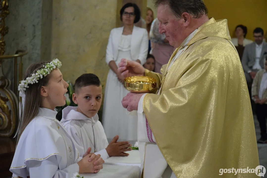 Pierwsza Komunia Św. w parafii św. Mikołaja w Krobi