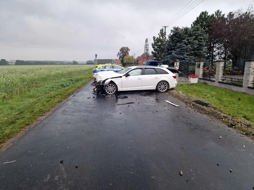 Wymusił pierwszeństwo na skrzyżowaniu w Wysogotówku. Jedna osoba w szpitalu - Zdjęcie główne