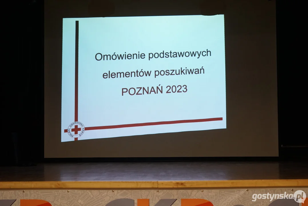 Ratownicy PCK Poznań i strażacy z OSP powiatu gostyńskiego współdziałali ramie w ramię