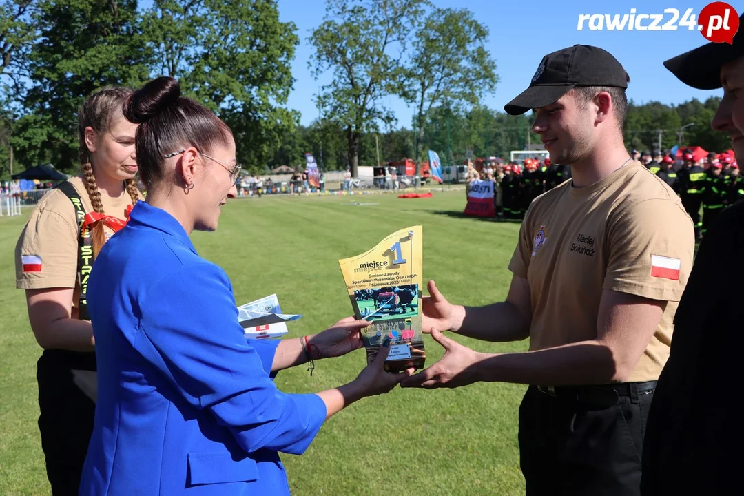 Gminne Zawody Sportowo-Pożarnicze w Sarnowie