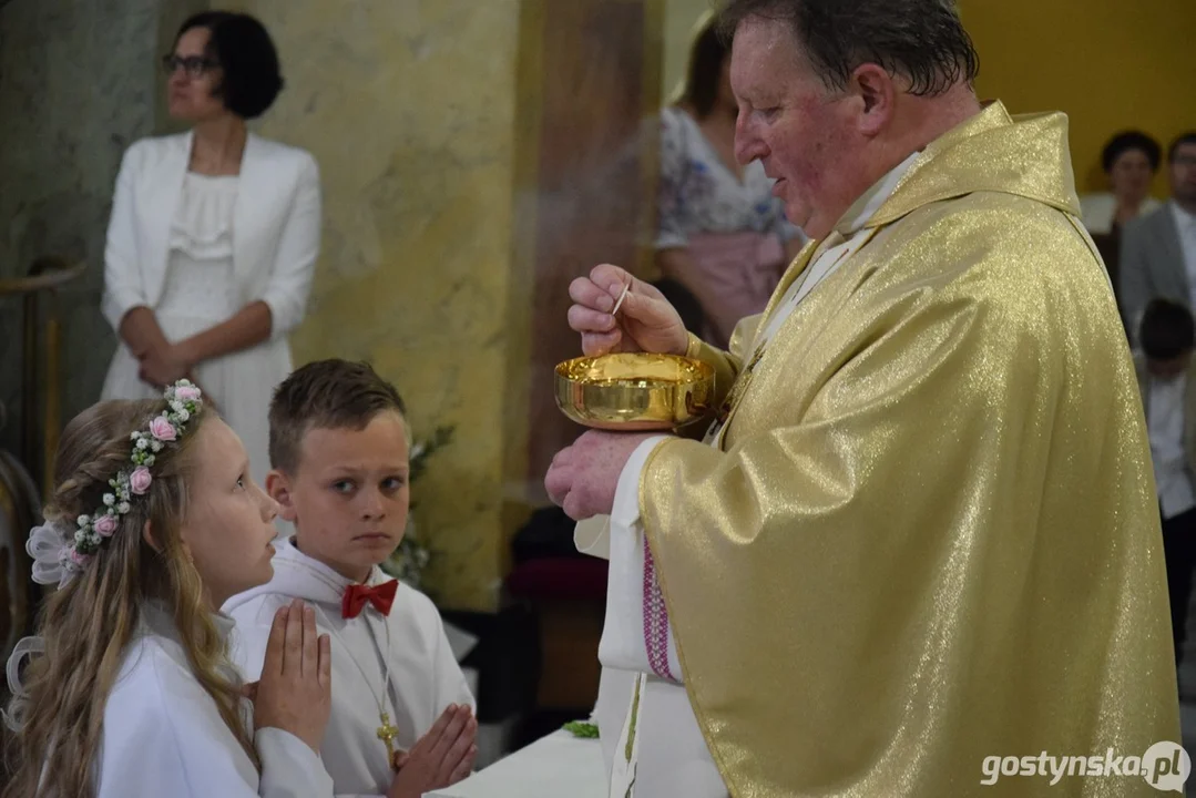 Pierwsza Komunia Św. w parafii św. Mikołaja w Krobi