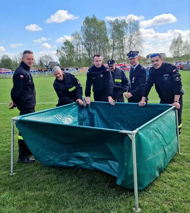 Zawody sportowo-pożarnicze strażaków z gminy Krotoszyn i Sulmierzyc