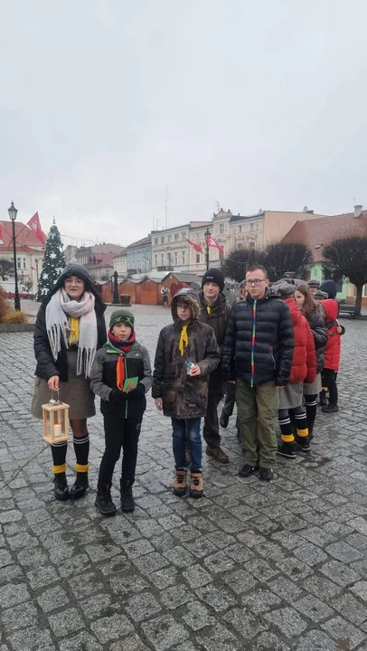 Betlejemskie Światło Pokoju w powiecie gostyńskim