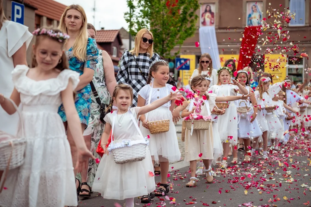 Procesja Bożego Ciała w Krobi 2024