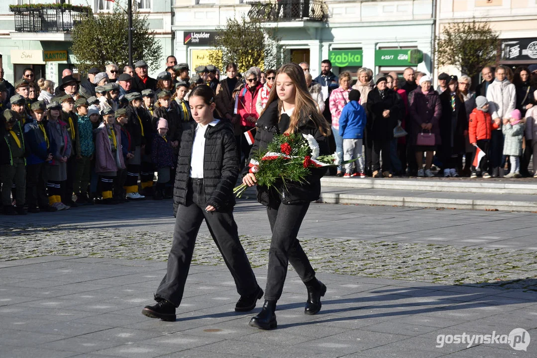 Obchody Narodowego Święta Niepodległości w Gostyniu.