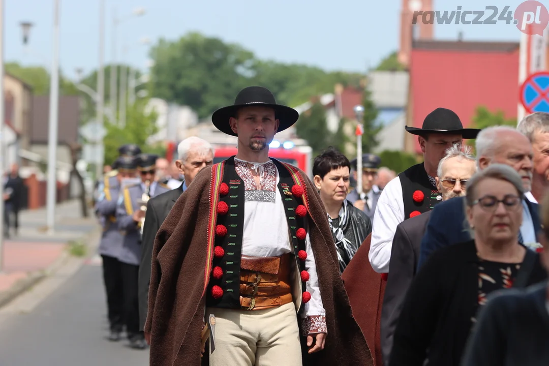 Delegacje na ceremonii pogrzebowej śp. Kazimierza Chudego