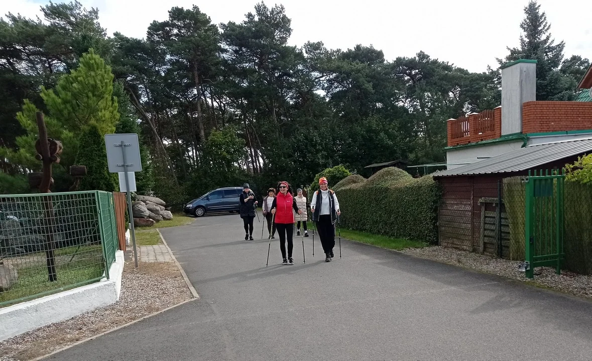 V Marsz po zdrowia z nordic walking w ramach Leśna Triada 2025 w Piaskach
