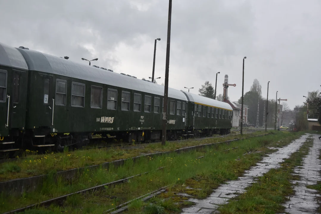 Pociąg turystyczny Baszta na linii Gostyń - Leszno