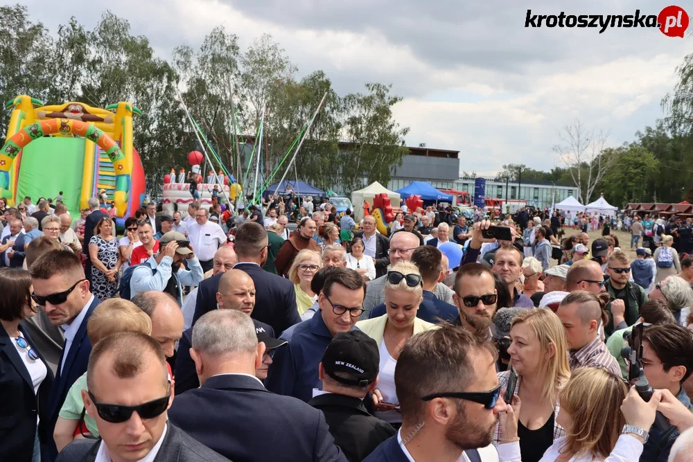 Mateusz Morawiecki w Krotoszynie. Piknik 800+