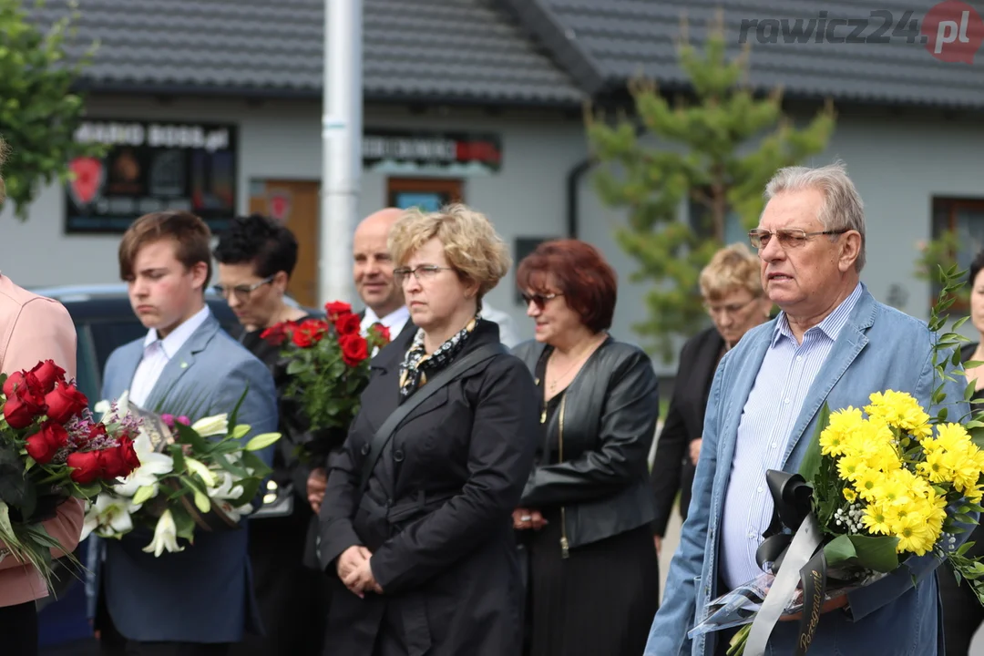 Delegacje na ceremonii pogrzebowej śp. Kazimierza Chudego