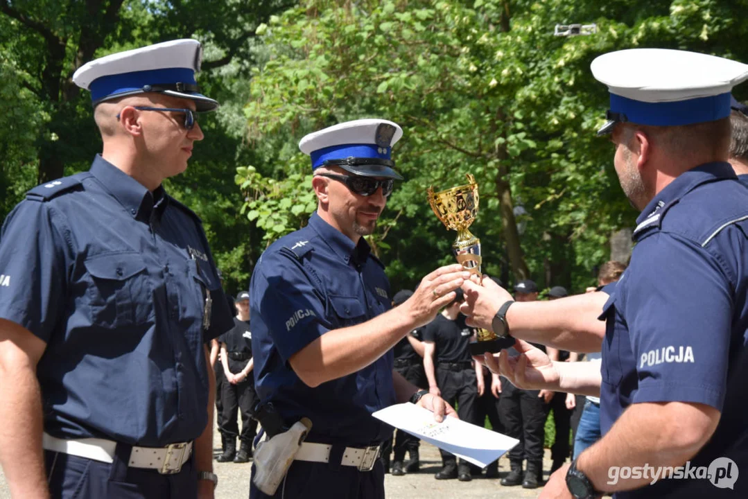 Podsumowanie 34. Konkursu "Policjant Ruchu Drogowego 2024" - finał  wojewódzki w Gostyniu