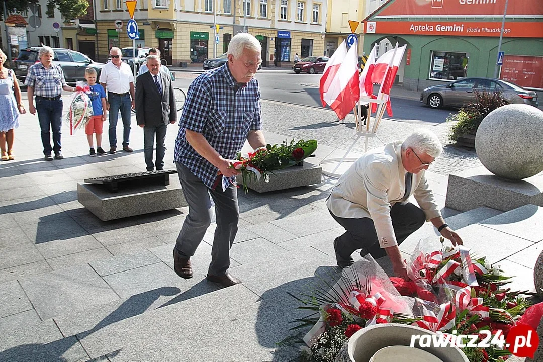 Godzina "W". 78. Rocznica Wybuchu Powstania Warszawskiego. Obchody w Rawiczu