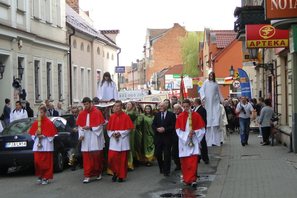 Symbole Światowych Dni Młodzieży w Jarocinie (2014)