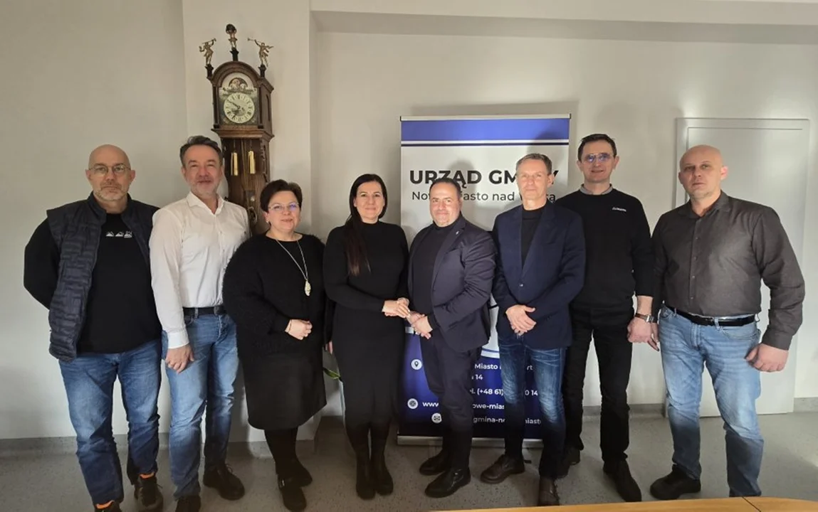 Wymiana doświadczeń między samorządami. Delegacja z Chocianowa z wizytą w gminie Nowe Miasto nad Wartą