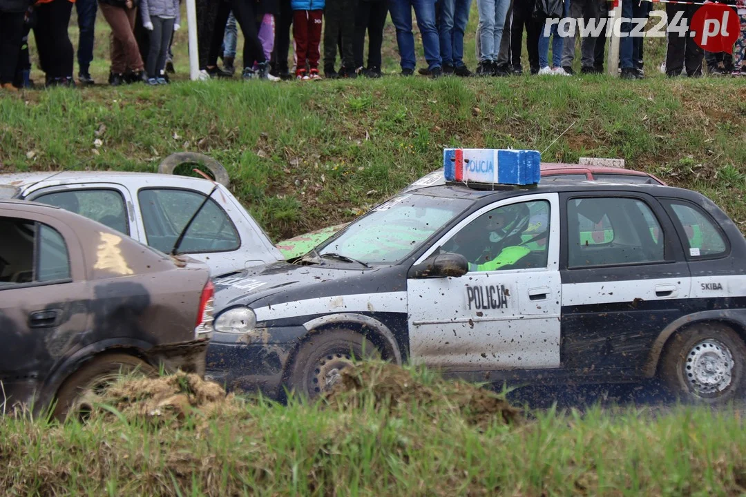 Wrak Race Bojanowo EXB dla Mateusza Glinianego