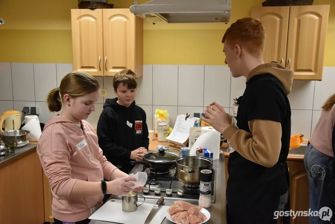 Projekt "Patelnia Nie Gryzie" uczniów gostyńskich, krobskich i leszczyńskich szkół