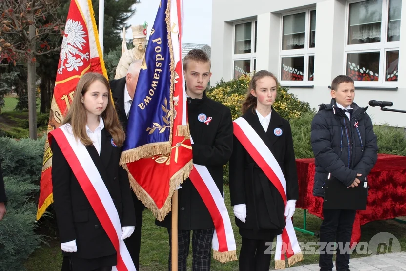 Nadanie imienia Powstańców Wielkopolskich Szkole Podstawowej w Żegocinie