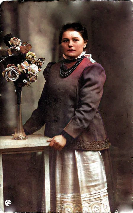 Anna Jarczewska - jeszcze jako panna Pernak
