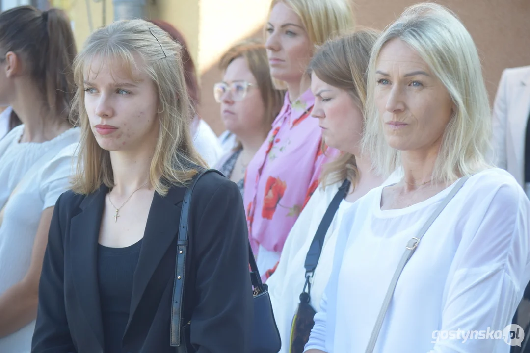 Rozpoczęcie roku szkolnego 2025/2025 w szkole podstawowej w Krobi