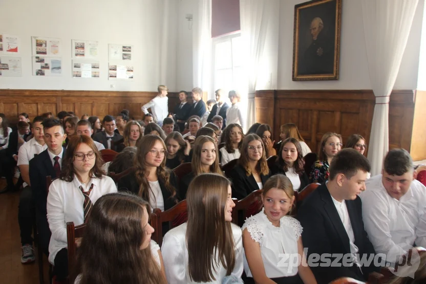 Rozpoczęcie roku szkolnego w I Liceum Ogólnokształcącym w Pleszewie