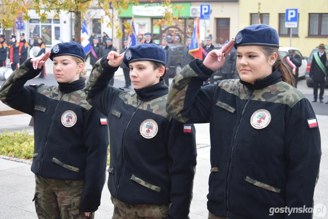 Narodowe Święto Niepodległości w Krobi 2024. Obchody 106. rocznicy odzyskania przez Polskę niepodległości