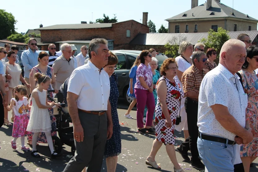 Procesja Bożego Ciała w parafii Św. Floriana